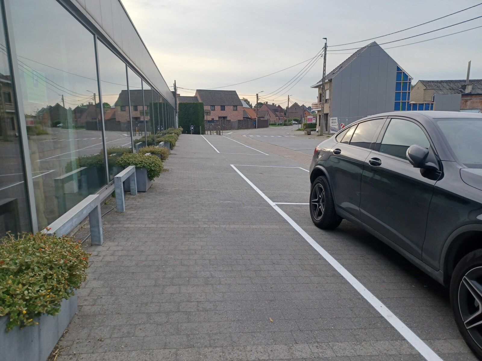 Wij werken aan onze parking